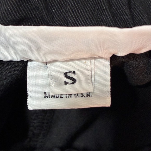 Bryn Walker Lagenlook Black Tencel Elastic Waist Pant Made in USA Women Size S - Picture 6 of 11